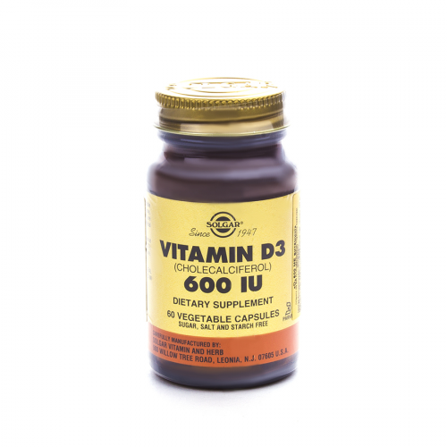 SOLGAR Капсулы Витамин D3 600ме 60шт.